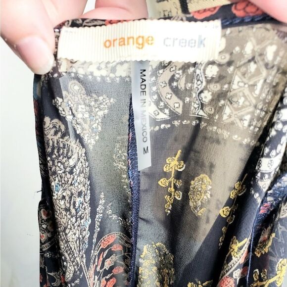 Orange Creek | Floral & Lace Kimono - Picture 4 of 4